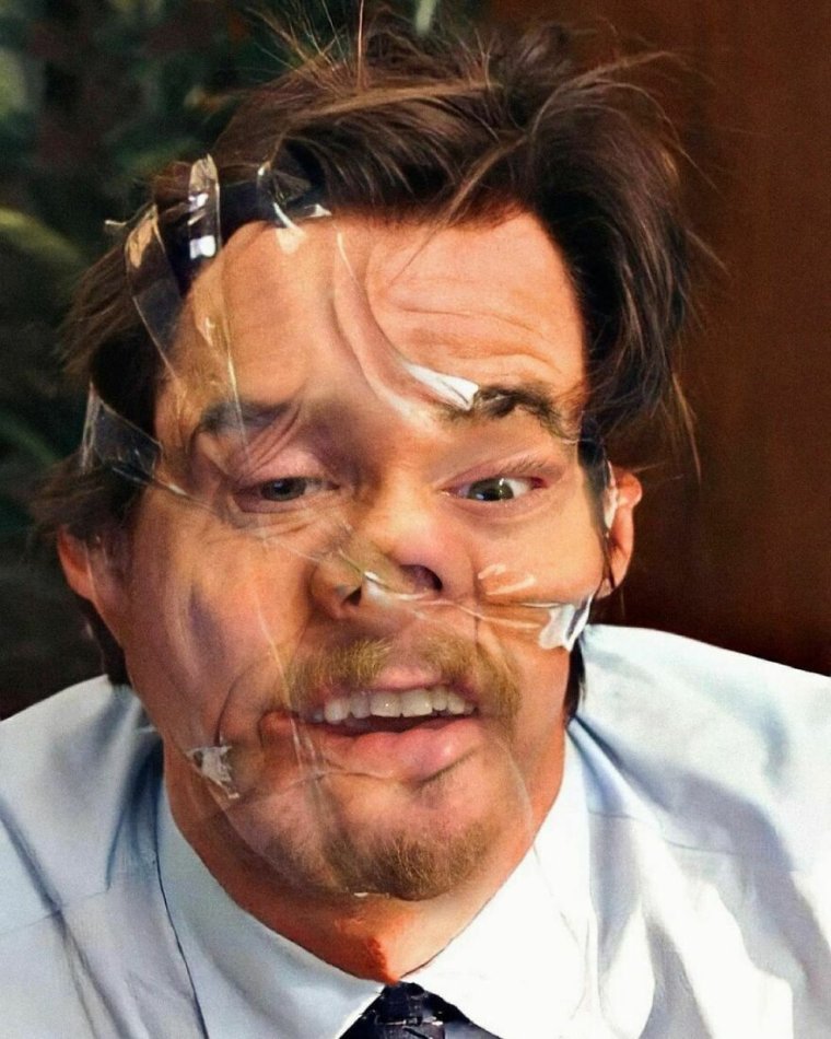 Джим Керри лицо