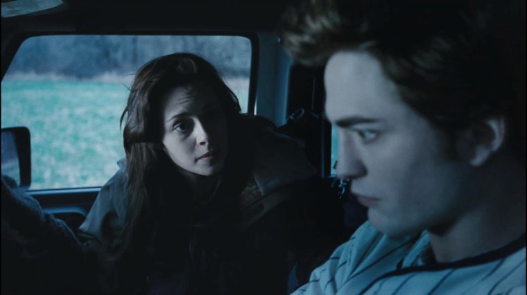 Сумерки 2008 Эдвард в машине