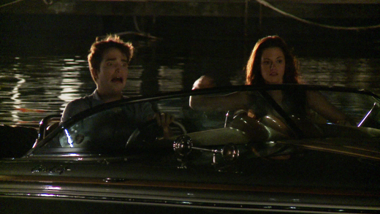 Сумерки сага рассвет часть 1 за кадром