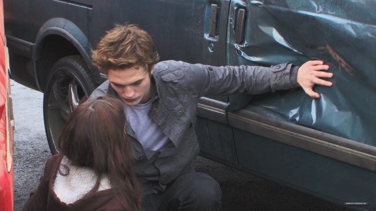 Сумерки моменты со съемок