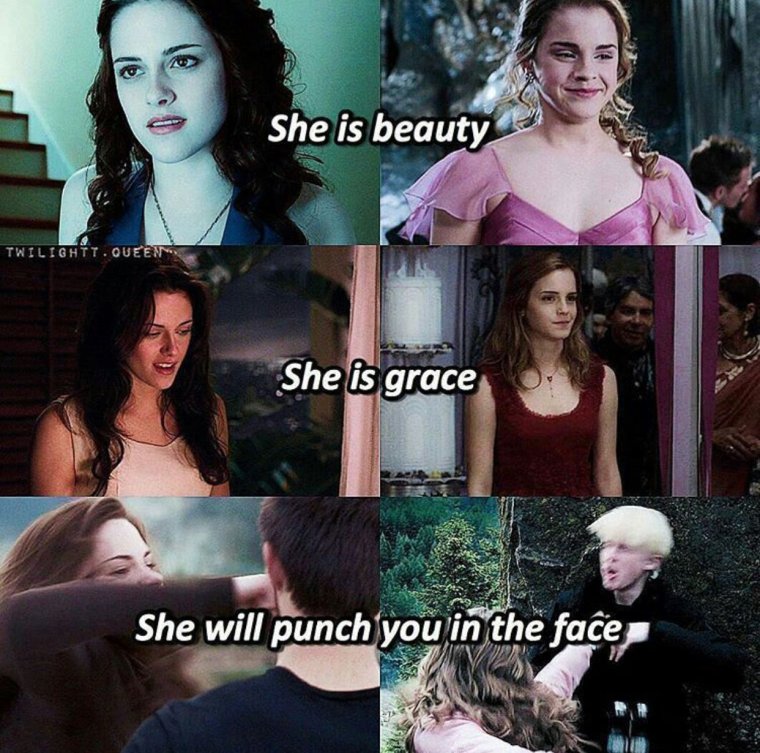 Гермиона Грейнджер в сумерках