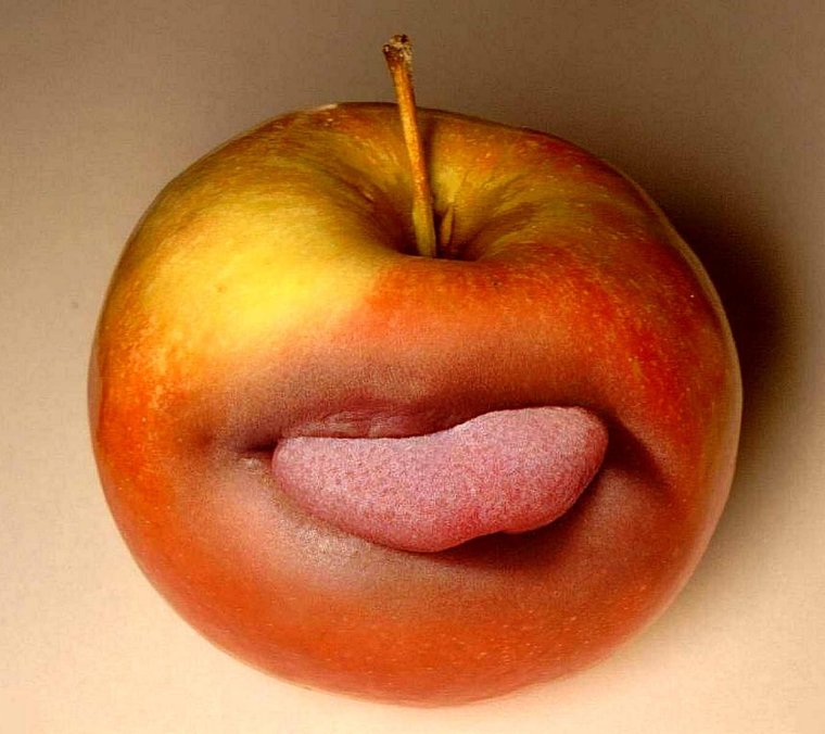 Яблоко прикол