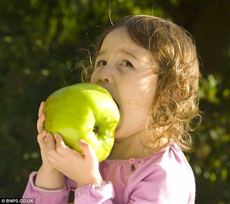 Смешное яблоко