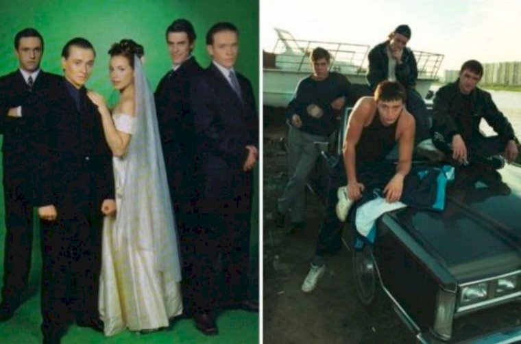 Бригада сериал белый с женой