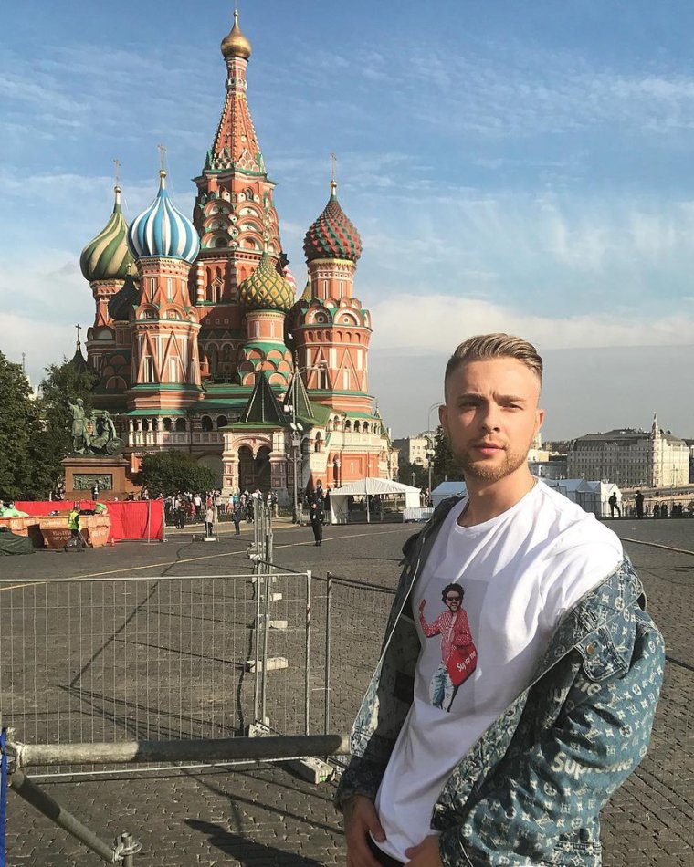 Егор Крид кудрявый