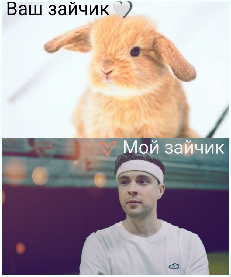 Егор Крид в маске зайца