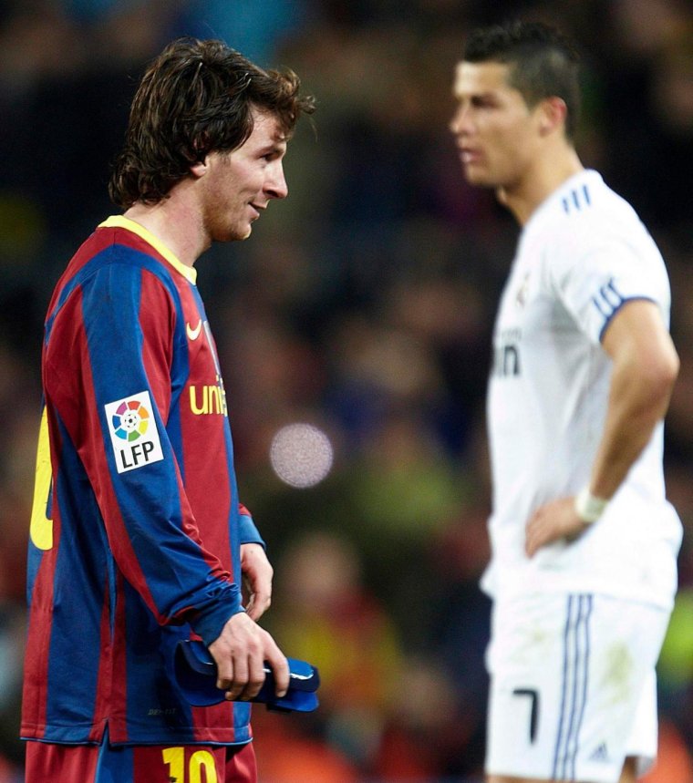 Месси и Роналду 2012