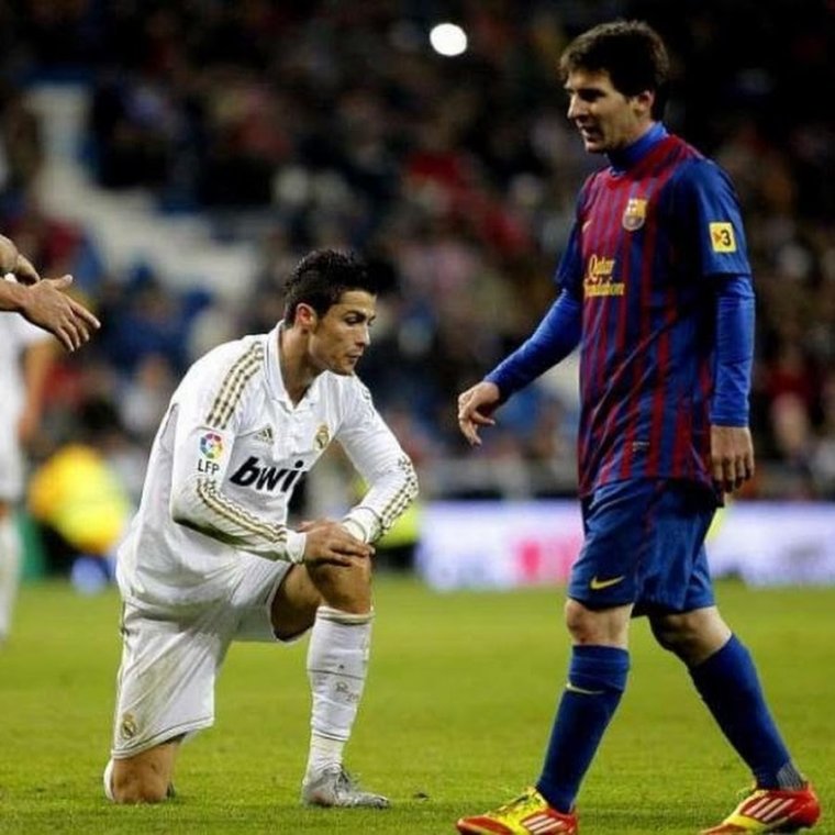 Лионель Месси и Криштиану Роналду