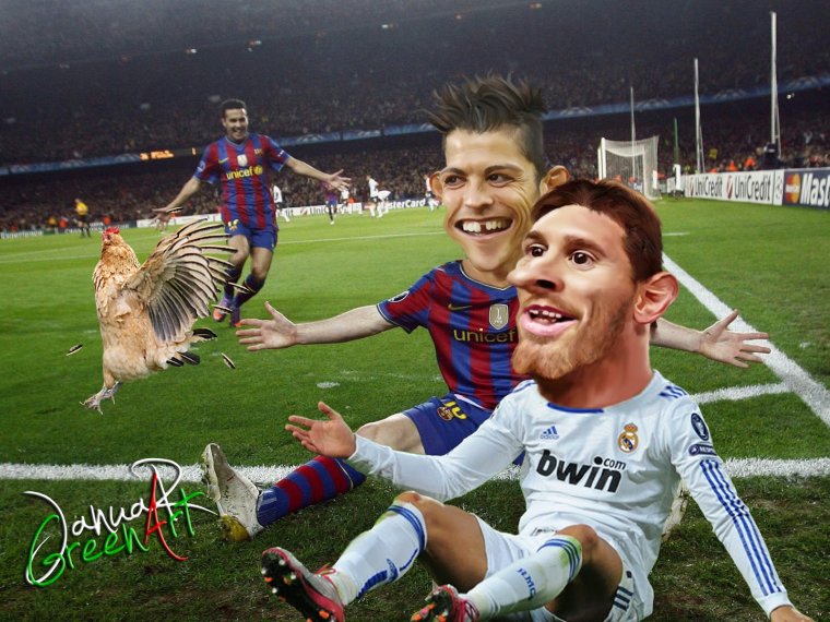 Месси и Роналду