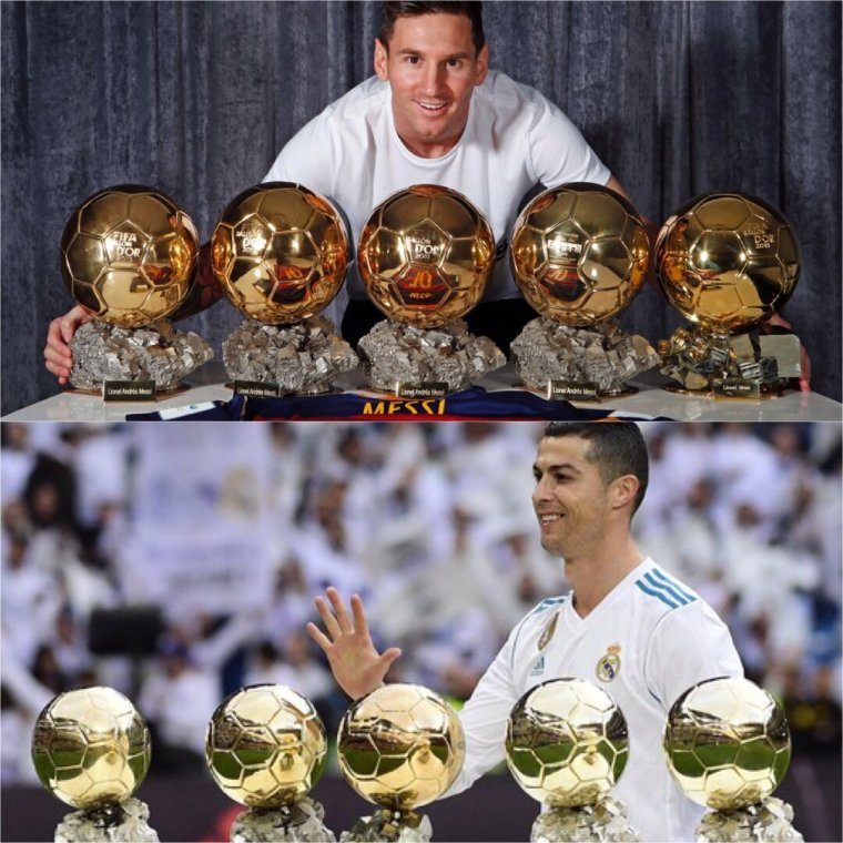 ЗМ Месси и Роналду