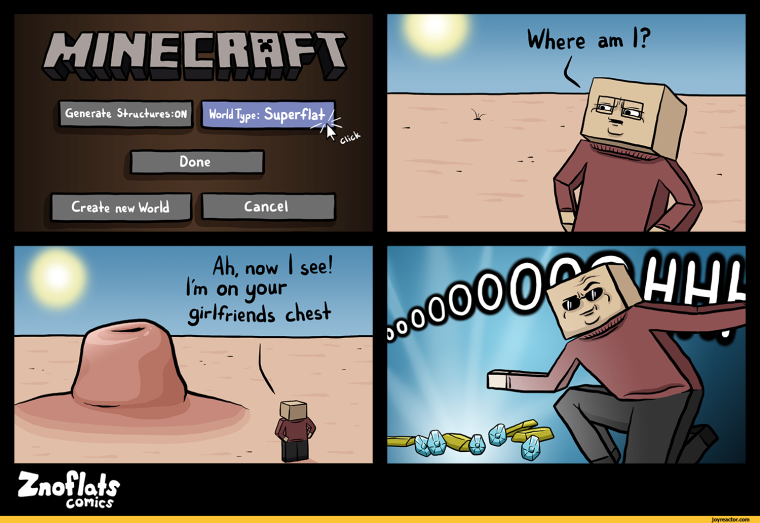 Мемы про майнкрафт без мата