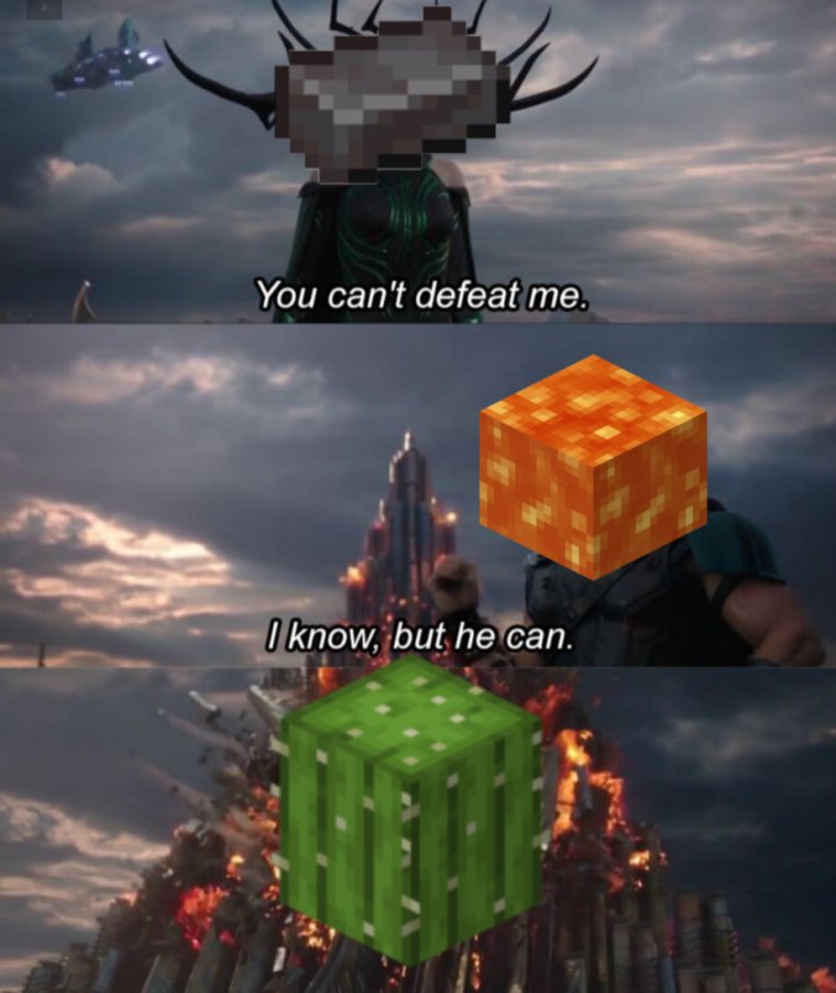 Пошли играть в майнкрафт