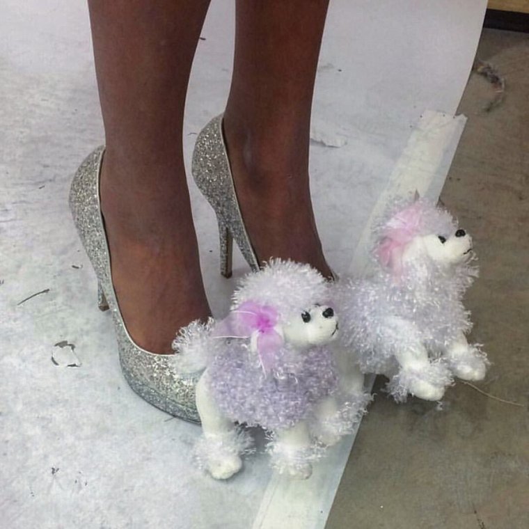 Смешные туфли женские