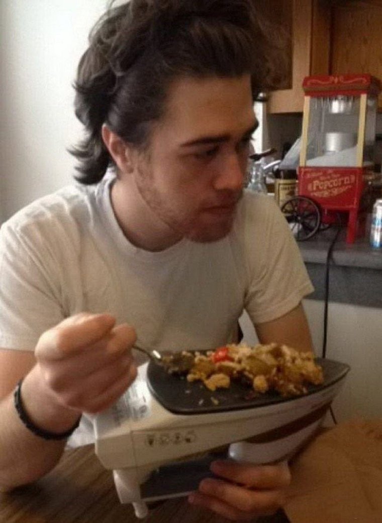 Еда холостяка прикол