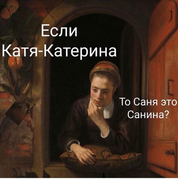 Саня Санина Мем