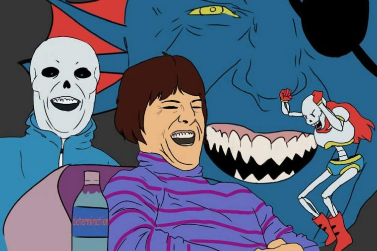 Упоротый Undertale