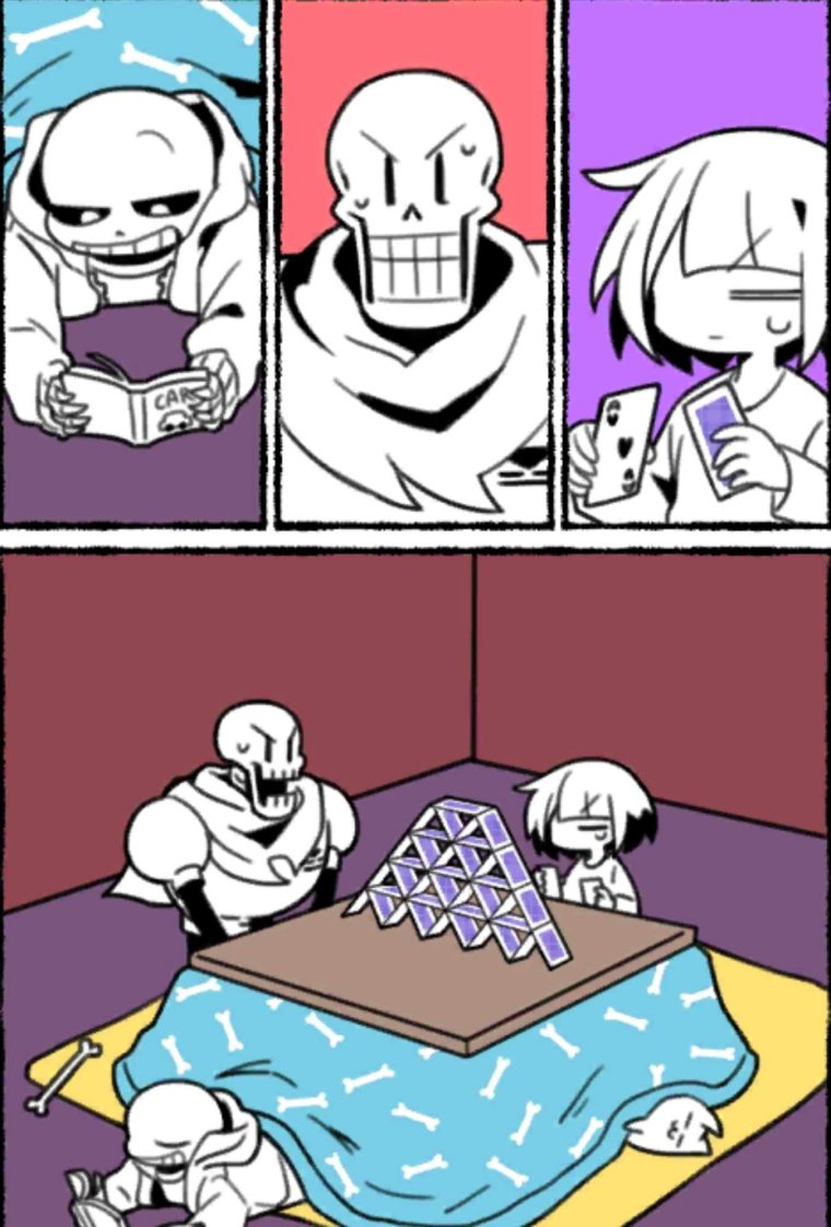 Смешные комиксы андертейл