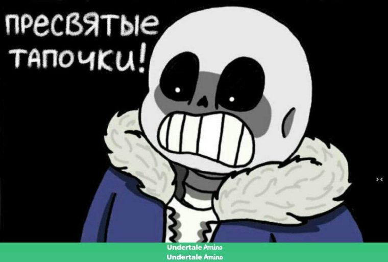 Пресвятые тапочки Санс