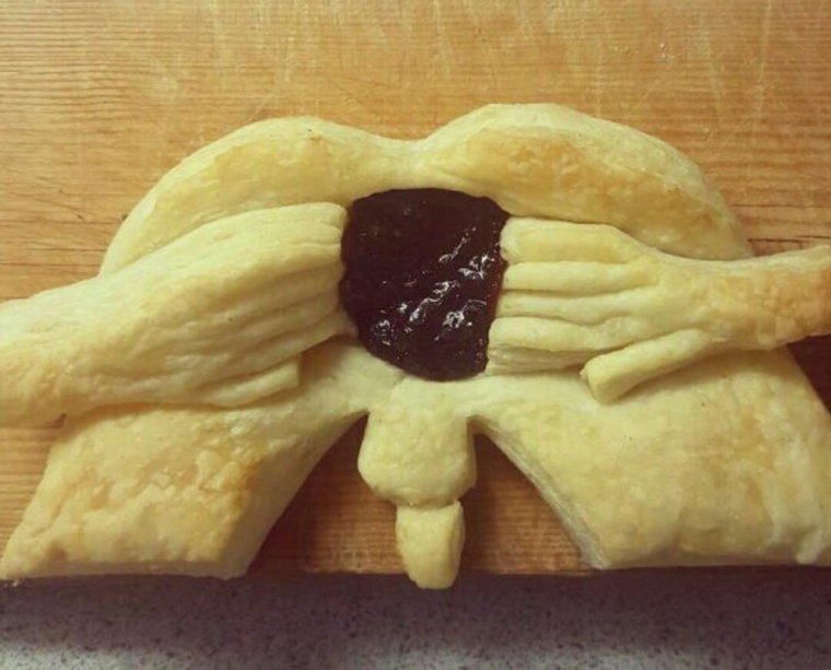 Смешной пирожок