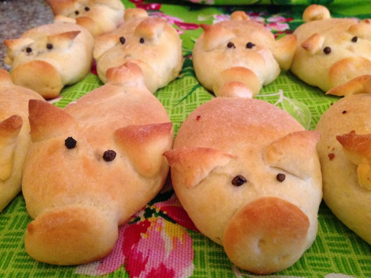 Тапочки из батона