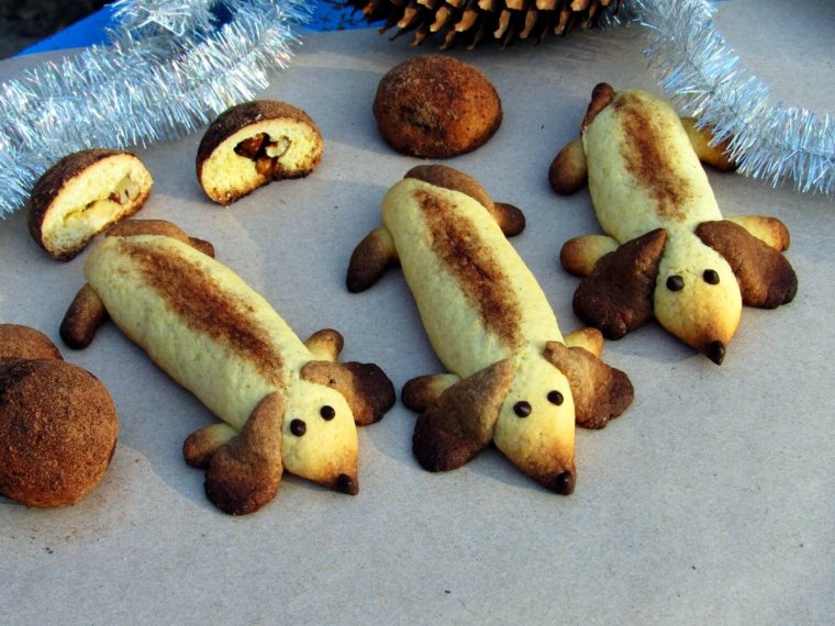 Выпечка в форме животных