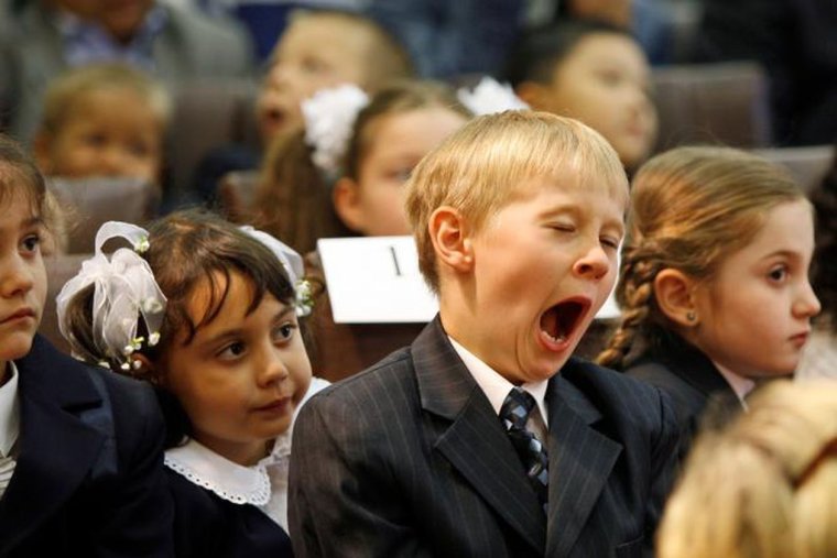 Смешные школьники