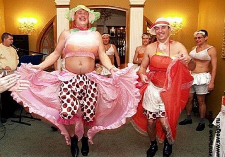 Наряды для конкурсов на свадьбу