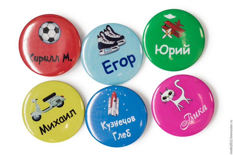 Значки на советских магнитофонах