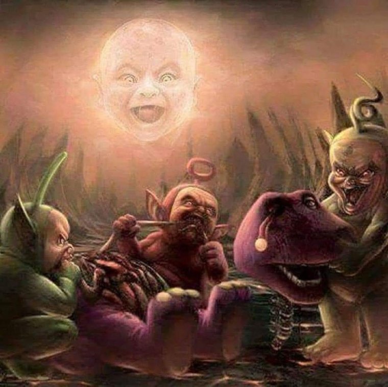 Телепузики жесть