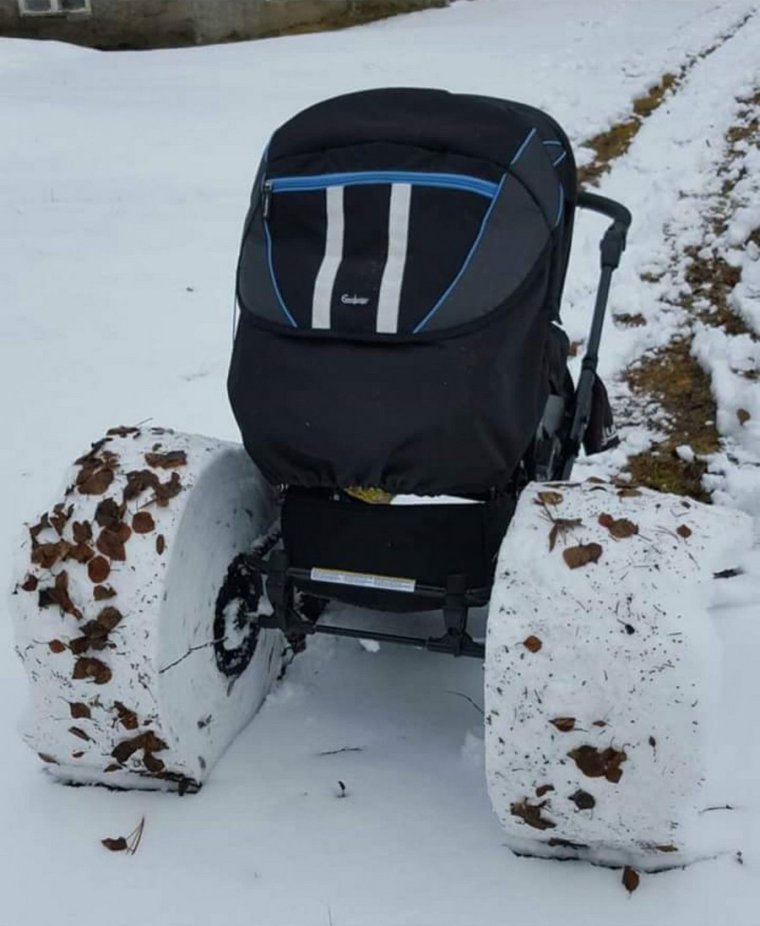 Зимняя резина демотиватор