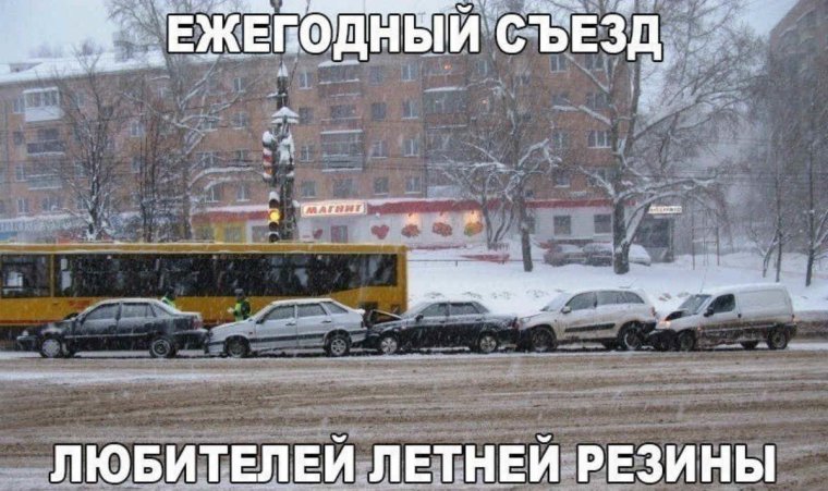Любители летней резины