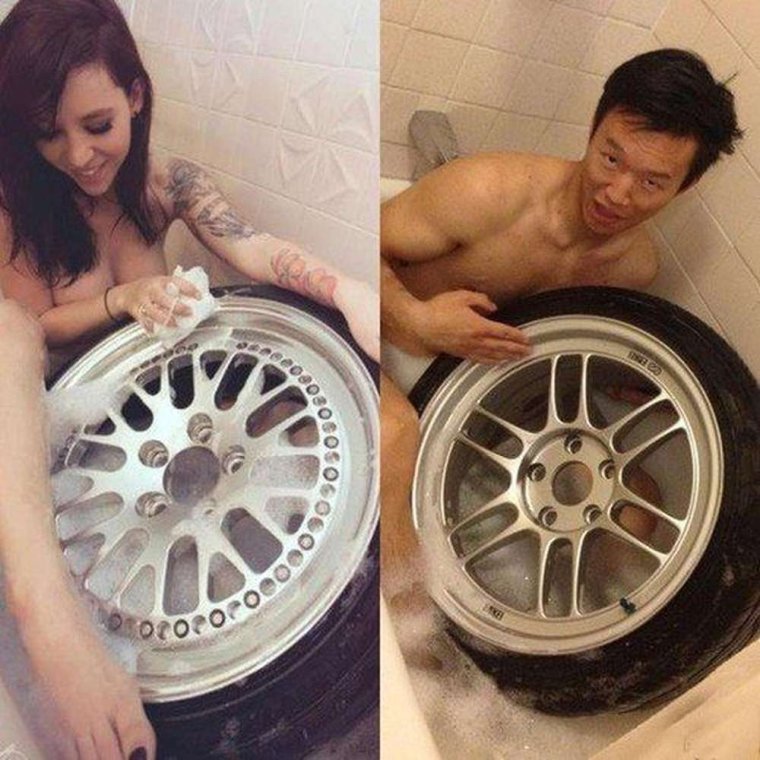 Колеса прикол