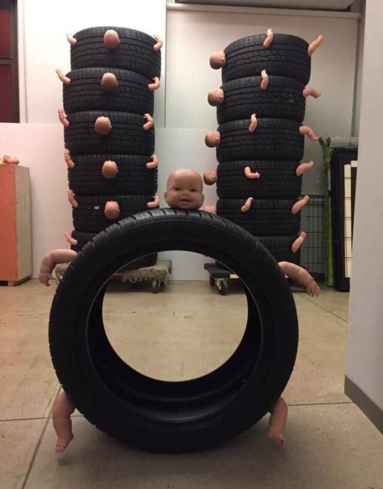 Покрышка прикол