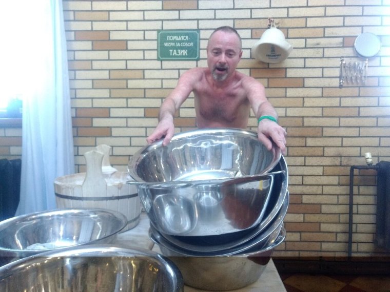 Тазик для бани