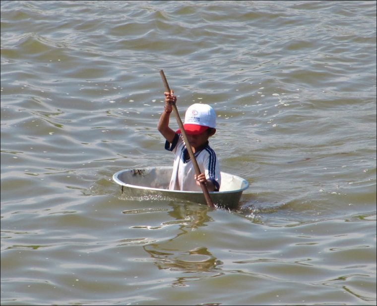 Тазик с водой