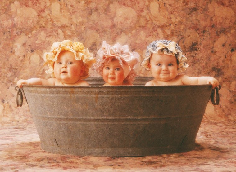 Детки в тазике