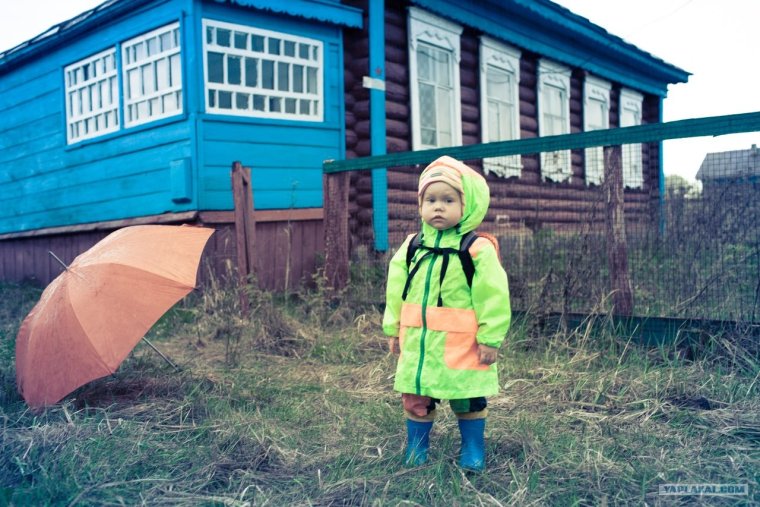 Пьяный деревенский тракторист