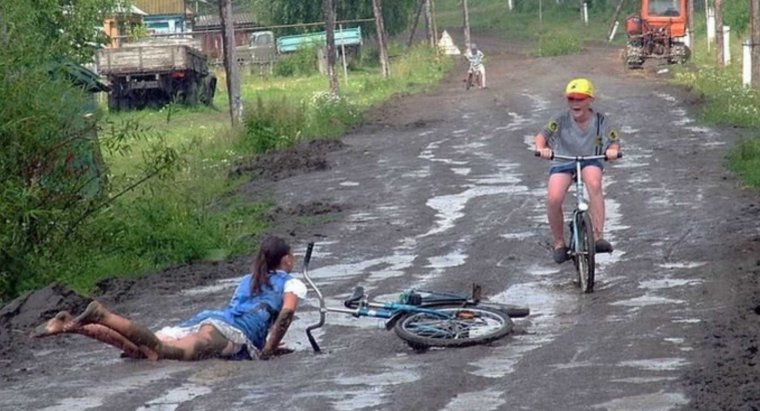 Приколы на дорогах