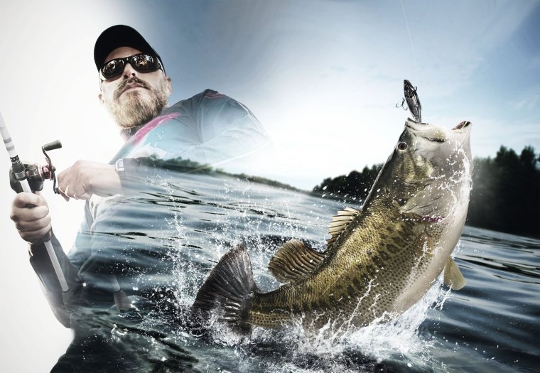 Рыба на крючке