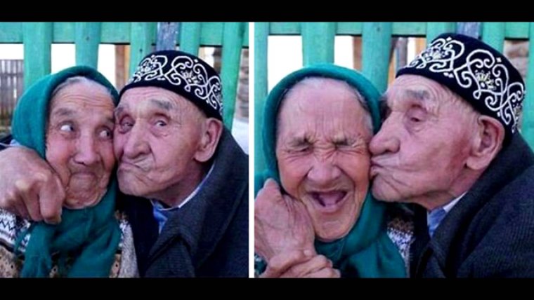 Старый человек прикол