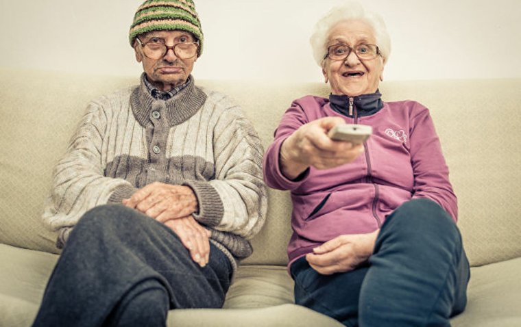 Бабушка и дедушка