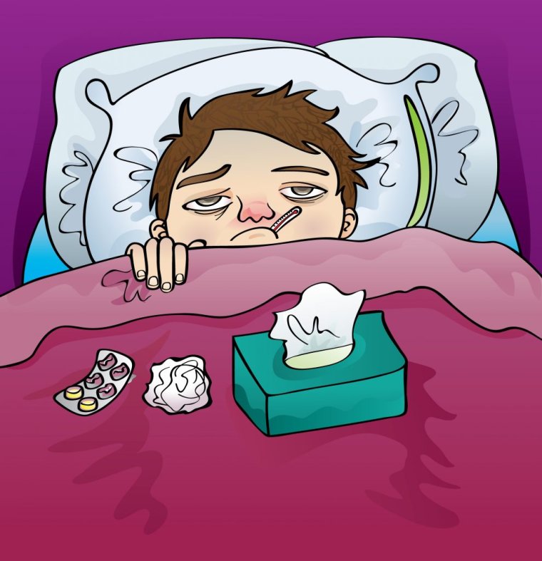 Я болею гриппом