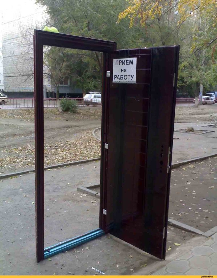 Дверь прикол