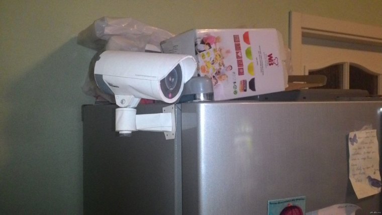 Видеонаблюдение смешное