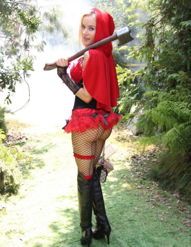 Фотосессия с топором