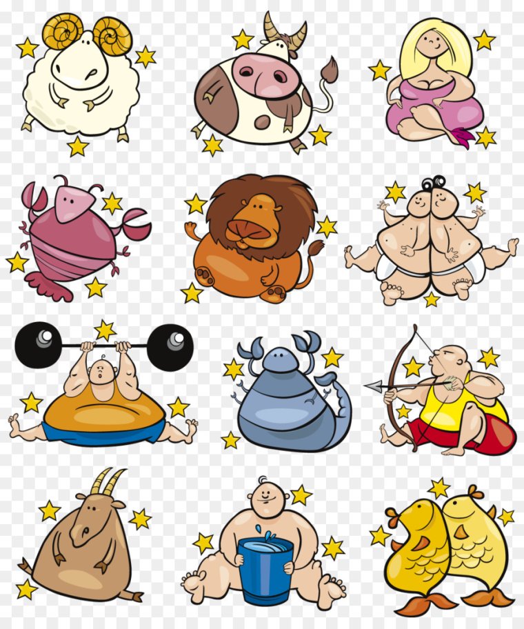 Прикольные изображения знаков зодиака