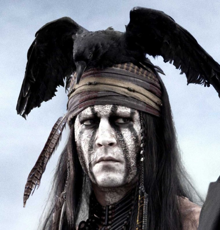 Аквагрим индеец