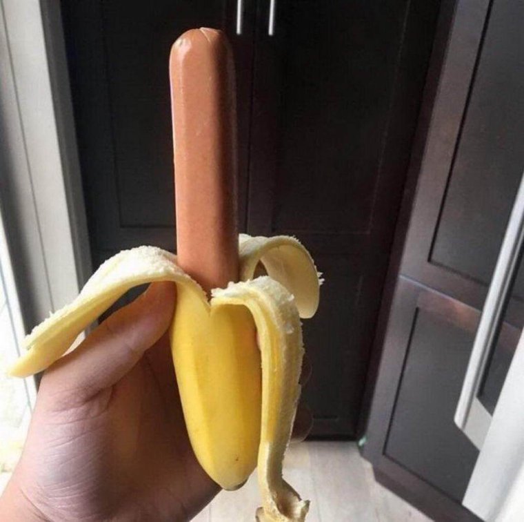 Смешной банан