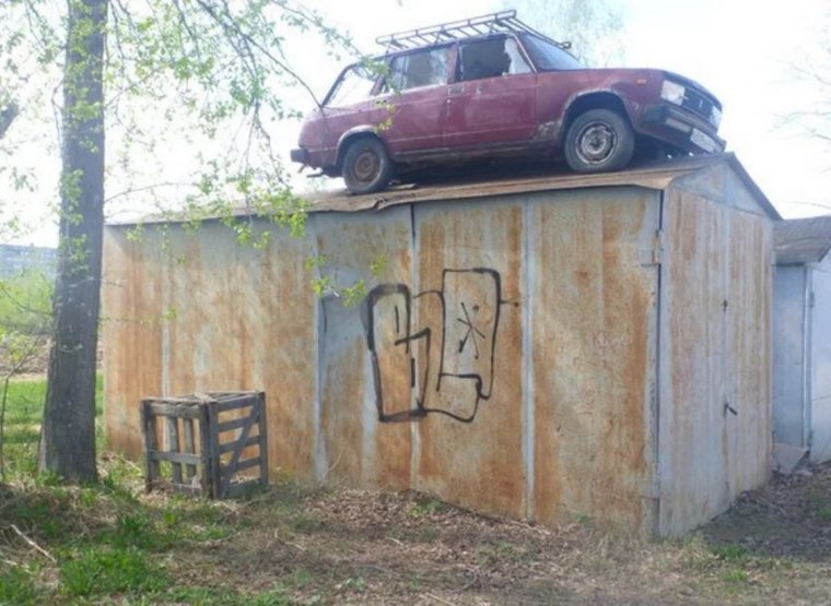 Гаражные приколы