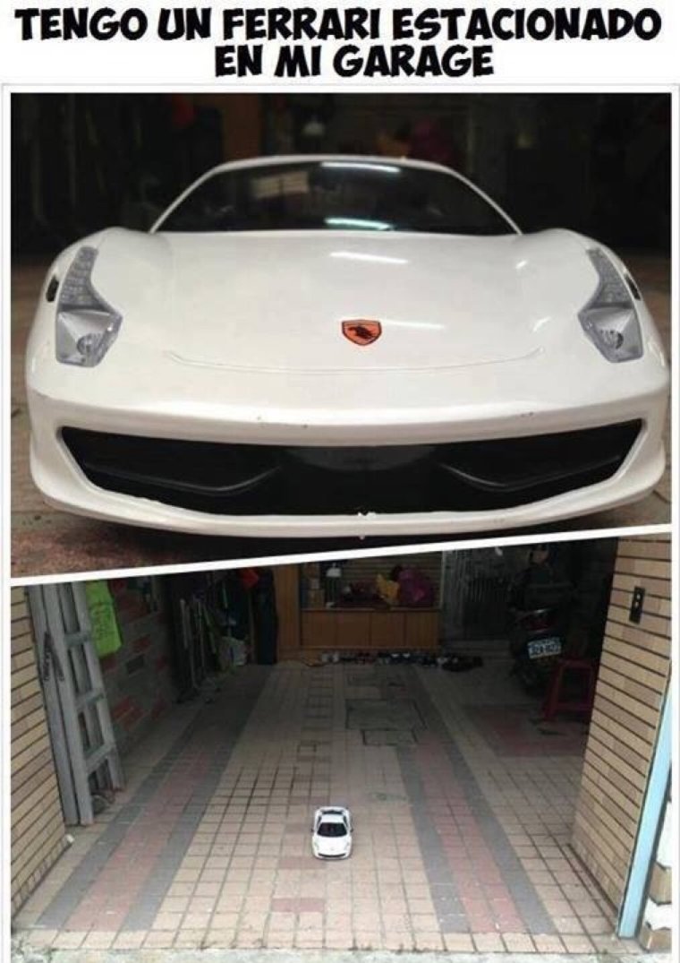 Авто и гараж прикол